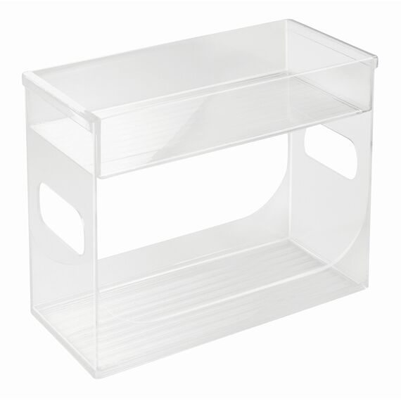 iDesign 68530EU Schrank-Boxen Gewürzregal, 25,75 cm x 11,75 cm x 21,75 cm, durchsichtig