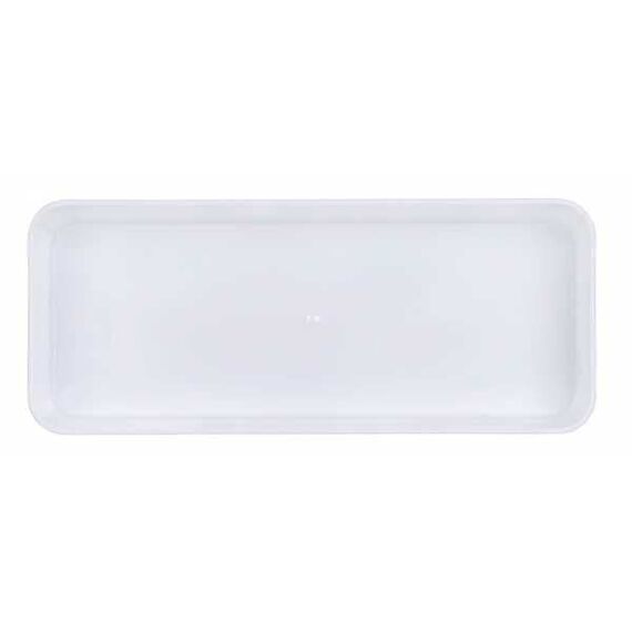 WENKO Ablage Candy, praktische Badezimmerablage für Badaccessoires, Aufbewahrung & Organisation in Bad und Gäste-WC in elegantem Design aus hochwertigem Kunststoff, BPA-frei, 24 x 10 x 4 cm, Weiß