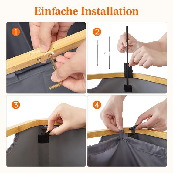 Lifewit 150L Pfandflaschen Sammelbehälter 2 fächer mit Deckel, Groß Pfandflaschen Behälter 2 Tragetasche für ErhaltenFlaschensammler eignet Sich für Küche, Küche Abstellraum Flaschentasche, Grau