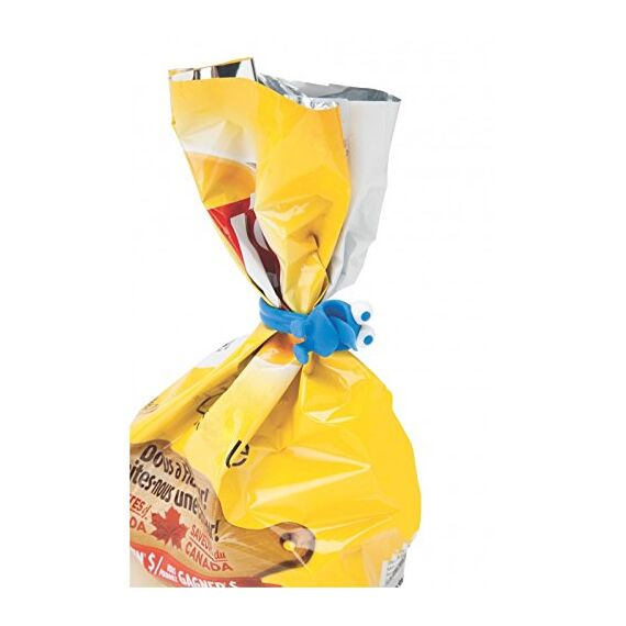 Joie Verschlussbänder Frosch Set 3-teiliger aus Kunststoff, Farbe: Mehrfarben, Maße: 15x9 cm, 49505 (Packung mit 2)