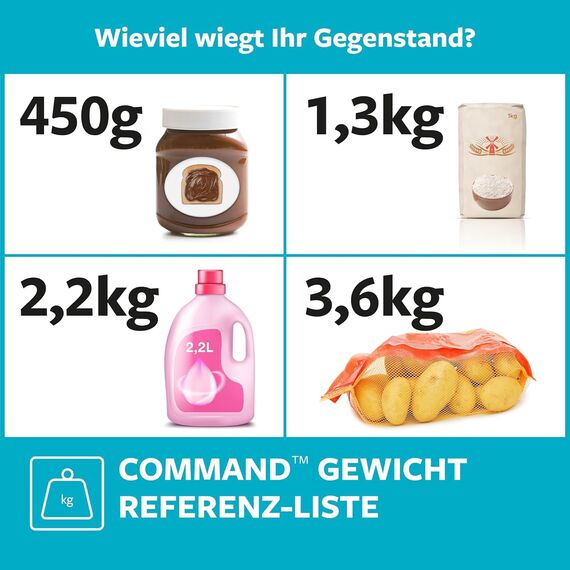 Command Handtuchhalter für Badezimmer, Satin Nickel - 1 Handtuchhalter + 4 Wasserfeste Streifen - Organisieren ohne Löcher und Bohren - Haltekraft bis zu 1,3 kg