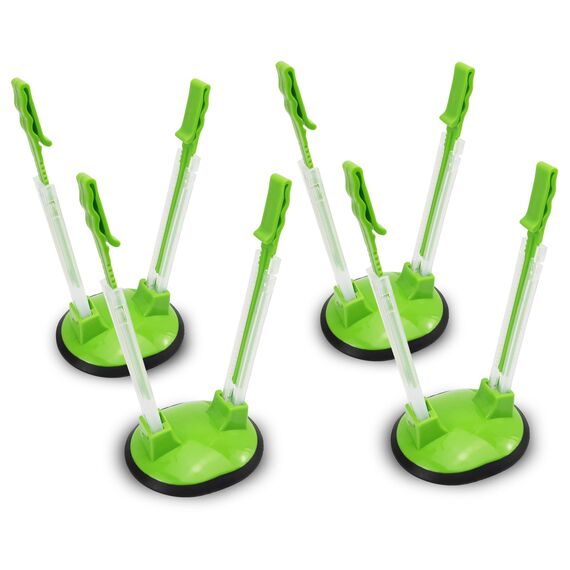 Schnellverschlussbeutel-Halter/Ständer, verstellbar, für Kunststoff-Gefrierbeutel, Beutelgestell, Halter/Ständer für freihändiges Befüllen von Beuteln