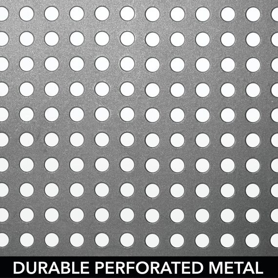 mDesign Regaleinsatz für Küchenschrank – praktische Geschirrablage aus Metall für mehr Abstellfläche – Schrankeinsatz zum Ausziehen – grau