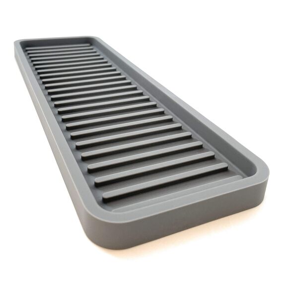 Happitasa Küchenspüle aus Silikon 12"x4" dunkelgrau