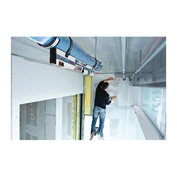 Bosch Professional Digitaler Neigungssensor GIM 60 L (Laserpräzision, Messbereich: 0-360º, Länge: 60 cm), 60 cm mit Laseranvisierung, 601076900