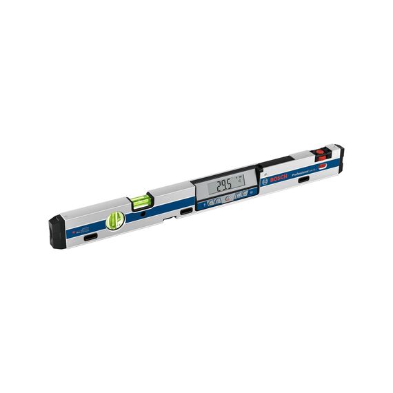 Bosch Professional Digitaler Neigungssensor GIM 60 L (Laserpräzision, Messbereich: 0-360º, Länge: 60 cm), 60 cm mit Laseranvisierung, 601076900