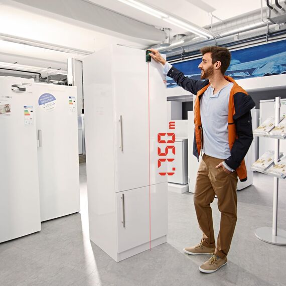 Bosch Laserentfernungsmesser UniversalDistance 30 (Distanz bis 30m präzise messen, Messfunktionen, Speicherfunktion, im Karton)