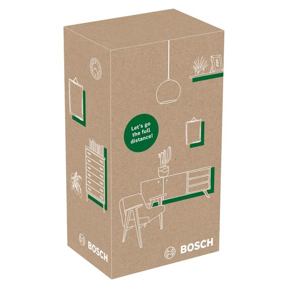 Bosch Laserentfernungsmesser AdvancedDistance 50C (Distanz bis 50m präzise messen, Touch-Display, Messfunktionen mit integrierter Hilfe, im E-Commerce Karton)
