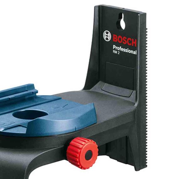 Bosch Professional Multifunktionshaltung RM2 drehbar, zur Ausrichtung der Laserlinien für alle GCL Modelle, Karton, 0601092700