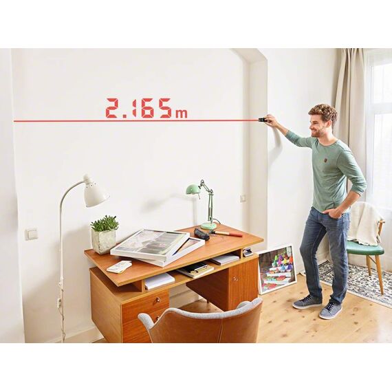 Bosch Laserentfernungsmesser Zamo Laser-Linienadapter (Zubehör für Zamo 3. Gen., zum einfachen Ausrichten von Objekten)