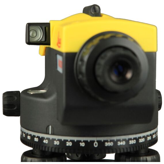 Leica NA320 – Automatisches optisches Nivelliergerät (20-fache Vergrößerung, Diopter-Zielsichtung, 36-mm-Objektivöffnung, Genauigkeit 2,5 mm)