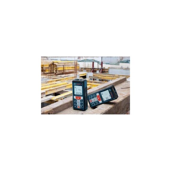 Bosch Professional Laser-Entfernungsmesser GLM 80, 0,05-80 m Messbereich, ± 1,5 mm Messgenauigkeit, Schutztasche, Micro-USB-Ladegerät, Herstellerzertifikat