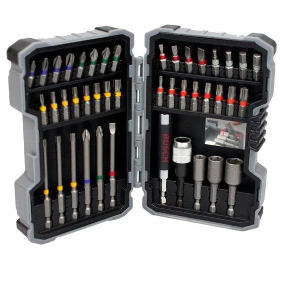 Bosch Professional 43tlg. Schrauber Bit Set (Zubehör für Elektrowerkzeuge)
