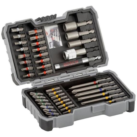 Bosch Professional 43tlg. Schrauber Bit Set (Zubehör für Elektrowerkzeuge)
