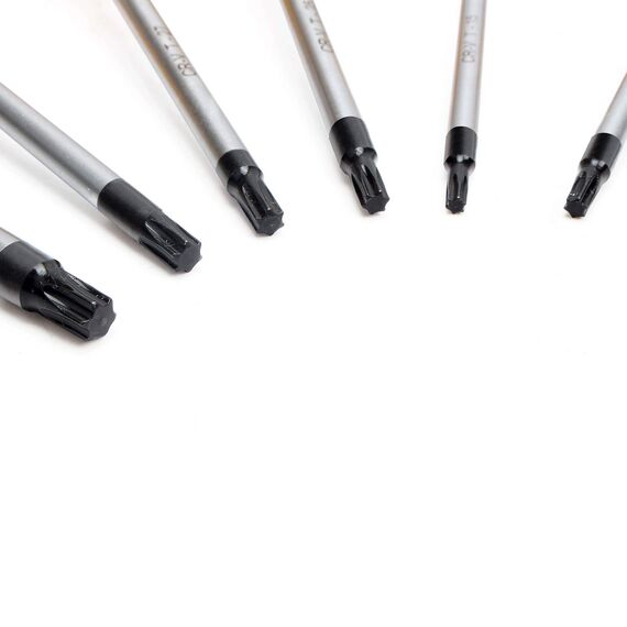 CCLIFE Torx Schraubendreher Set TX magnetisch T6-T40, 11 Stück Ohne Bohrung