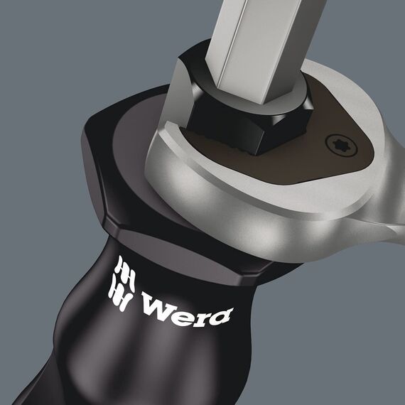 Wera Schraubendrehersatz 932/6 Kraftform Plus: Der Schraubmeißel + Rack, 6-teilig, 05018282001