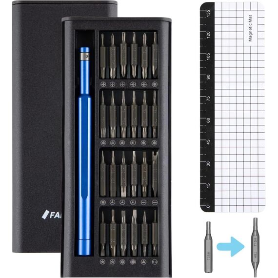 FANACAN Präzisions-Schraubendreher-Set, Mini-Schraubendreher, elektronisches Reparatur-Werkzeug-Set für iPhone, iPad, MacBook, Computer, Laptop, Handy, Tablet, PS4, PS5, Nintendo Switch