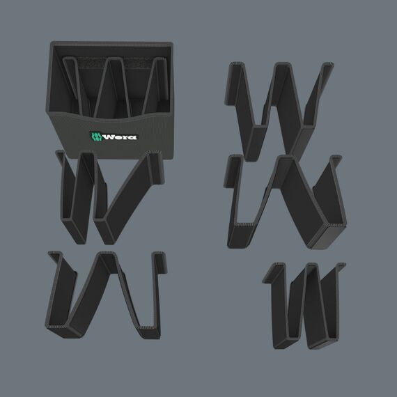 Wera 2go 4 Köcher, 165 x 105 mm, 1 Stück, 05004353001
