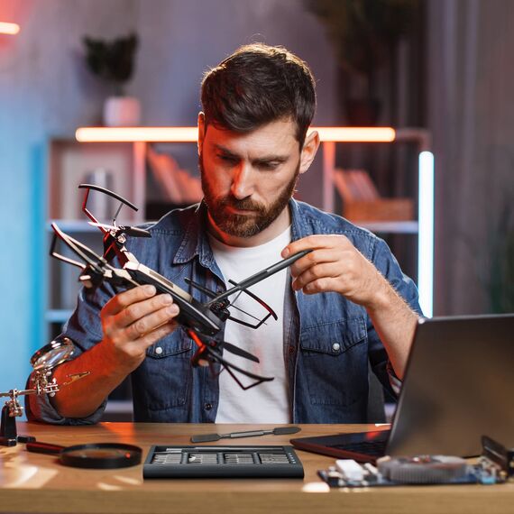 STREBITO Micro Schraubendreher Set 50 in 1 Präzisionsschraubendreher Set, Elektronik Werkzeugsatz Schraubendreher Set - Computer, iPhone, Macbook, PS4, PS5, Controller Reparaturset, S2 Multi Bit