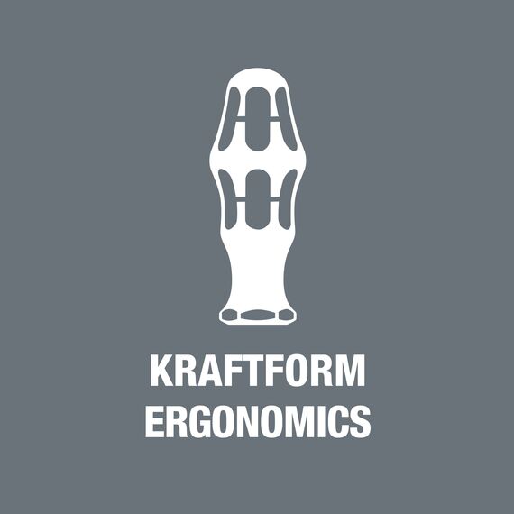 Wera 367/6 Schraubendrehersatz Kraftform Plus TORX® + Rack, 6-teilig, 05028062001
