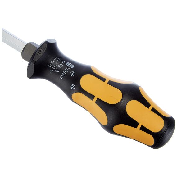 Wera 932 A Schlitzschraubendreher, 1,6 x 10 x 175 mm, 1 Stück, 05018270001