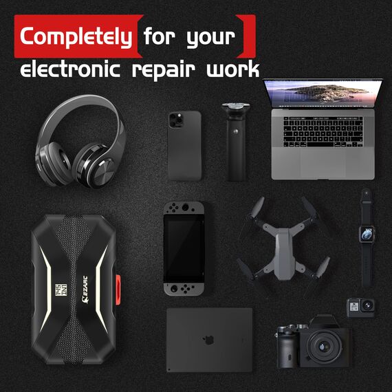 EZARC Feinmechaniker Werkzeug Set, 145 in 1 Magnetische Präzision Schraubendreher Set, Feinmechaniker Schraubendreher Set für Handys Elektronische DIY-Modelle, Smartphones, Laptop, Kamera