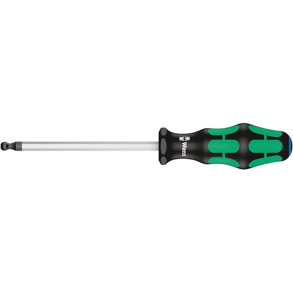 Wera 352 Sechskant-Kugelkopf-Schraubendreher, 1/4 Zoll x 125 mm, 05022920001