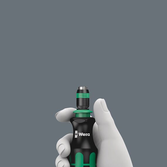 Wera 05051016001 Kraftform Kompakt 20 Tool Finder 1, mit Tasche, 7-teilig, Schwarz Grün, One size