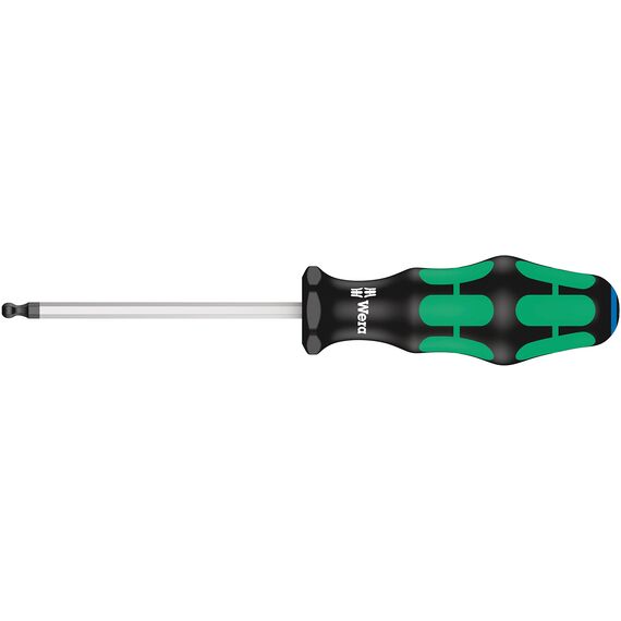 Wera 352 Sechskant-Kugelkopf-Schraubendreher, 3/16 Zoll x 100 mm, 05022910001