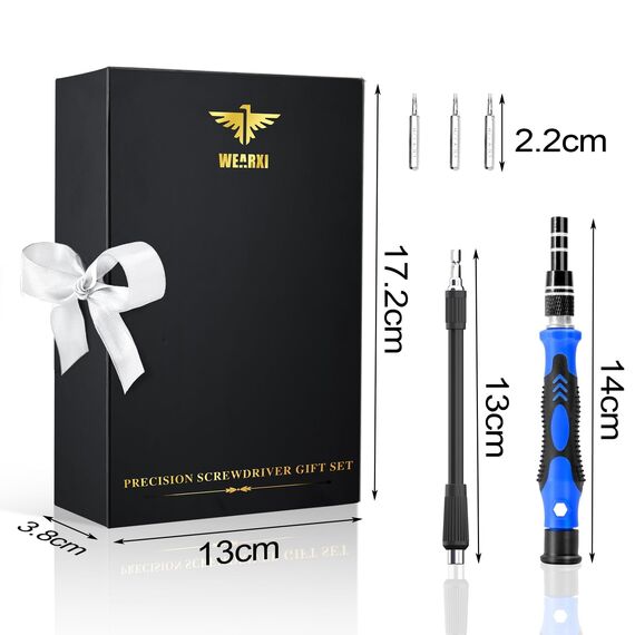 WEARXI Geschenke für Männer, 60 in 1 Schraubendreher Set, Geburtstagsgeschenk Gadgets für Männer Geschenke, Männergeschenke, Papa Geschenk, Ostergeschenke Erwachsene, Vatertagsgeschenk für Papa