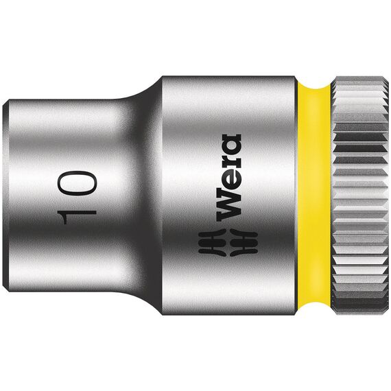 Wera 05004281001 8009 Zyklop Pocket Set 2, Knarren Satz, 17-teilig, Schwarz-grün