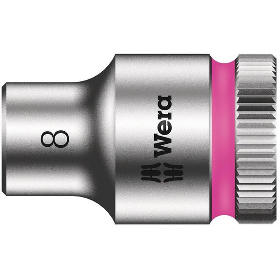 Wera 05004281001 8009 Zyklop Pocket Set 2, Knarren Satz, 17-teilig, Schwarz-grün