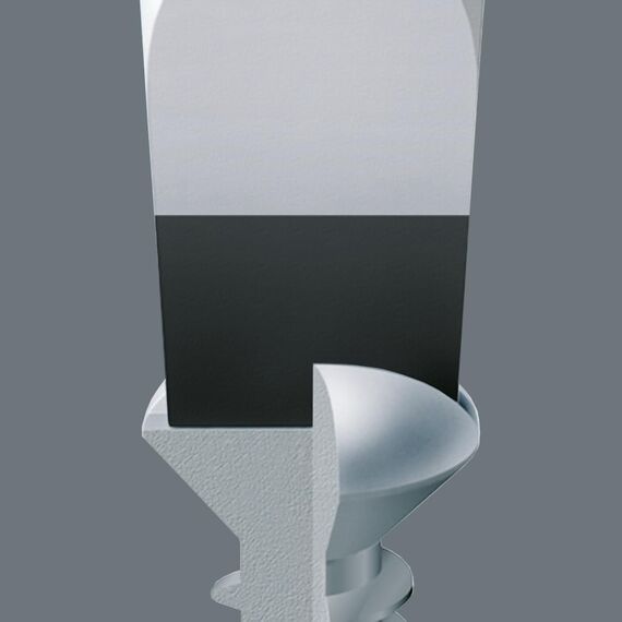 Wera '05051576001 1060 i/1065 i/6 Schraubendrehersatz Kraftform VDE, 6-teilig, Gelb/Rot