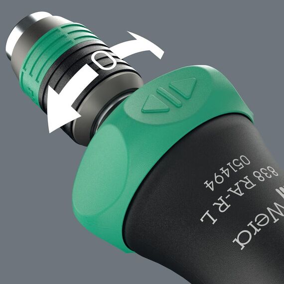 Wera 05051530001 Kraftform Kompakt 60 RA-R 1, 17-teilig