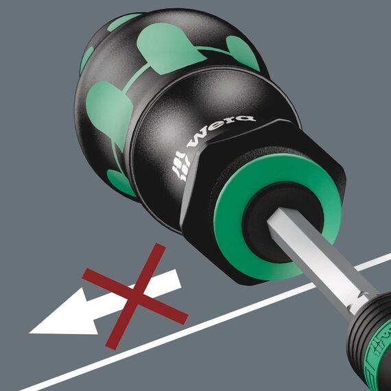 Wera Kraftform Kompakt 20 mit Tasche, 7-teilig, Schwarz-Grün, 05051021001