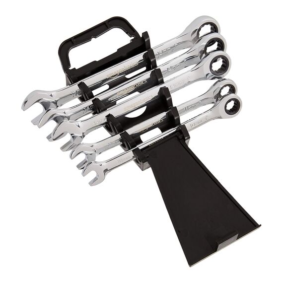 Wera Kraftform Kompakt 20 mit Tasche, 7-teilig, 05051021001 & Amazon Basics Ratschenschlüssel-Set, metrisch, 5-teilig