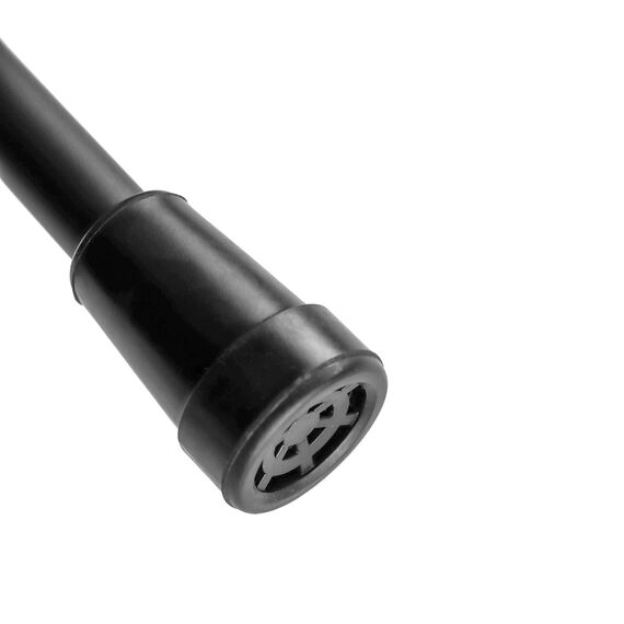 PEPE Mobility Krücken Faltbar Schwarz (2 Stück), Unterarmgehstützen Höhenverstellbar, Gehhilfe Orthopädisch, Klappbare Gehstützen für Erwachsene, Leichtes Aluminium