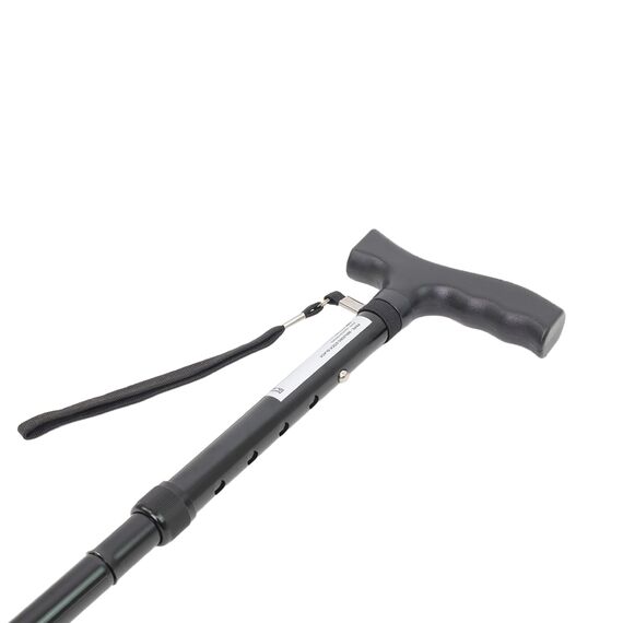 PEPE Mobility Gehstock Klappbar für Herren und Damen, Höhenverstellbarer Spazierstock für Senioren, Faltbare Gehhilfe aus Leichtem Aluminium, Gehstöcke für Erwachsene