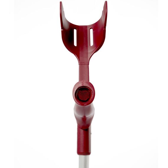 pulox - Magic-Soft - forearm crutch with soft-grip - max. 130 kg - pair (2 pcs) - wine red