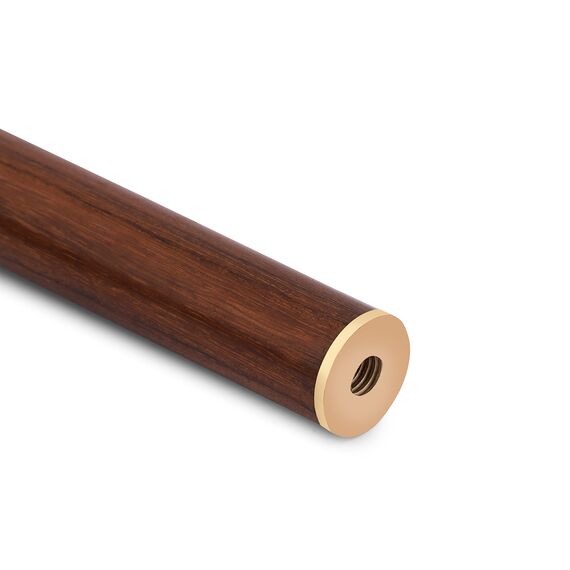 Ajuny Walking Stöcke für Männer Frauen Senioren hölzerne Stöcke mit abnehmbaren Messing Haken Design Handle Golden Finish dekorative Stock Geschenke 36 Zoll