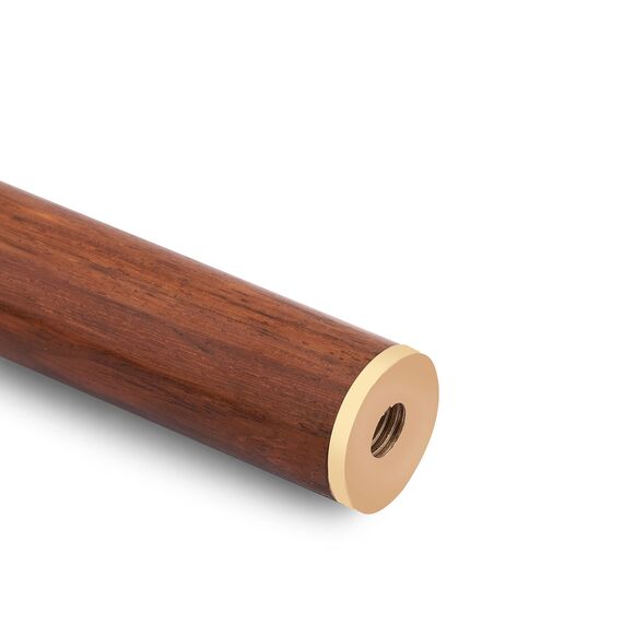 Ajuny Walking Stöcke für Männer Frauen Senioren hölzerne Stöcke mit abnehmbaren Messing Löwe Design Griff goldenen Finish dekorative Stock Geschenke 36 Zoll