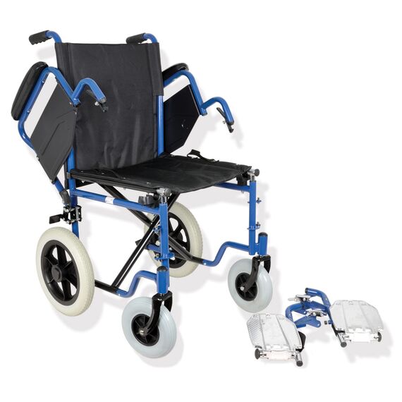 GIMA Kinderwagen Essex, Sitzhöhe 43 cm, Rollstuhl für ältere