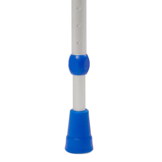 1x REBOTEC SOFT-GRIP Gehhilfe made in Germany Unterarm-Gehstütze Krücke (Farbe: blau)