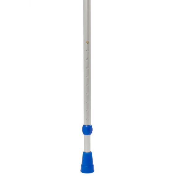 1x REBOTEC SOFT-GRIP Gehhilfe made in Germany Unterarm-Gehstütze Krücke (Farbe: blau)