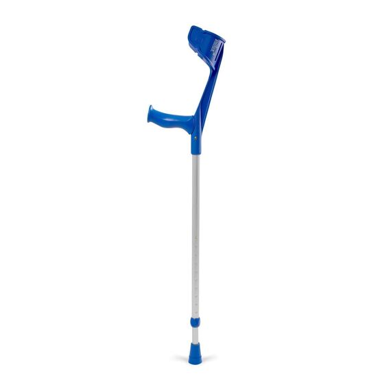 pulox - Magic-Soft - forearm crutch with soft-grip - max. 130 kg - pair (2 pcs) - blue