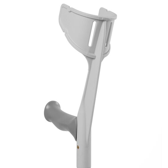 pulox - Magic-Soft - forearm crutch with soft-grip - max. 130 kg - single (1 pc.) - Gray