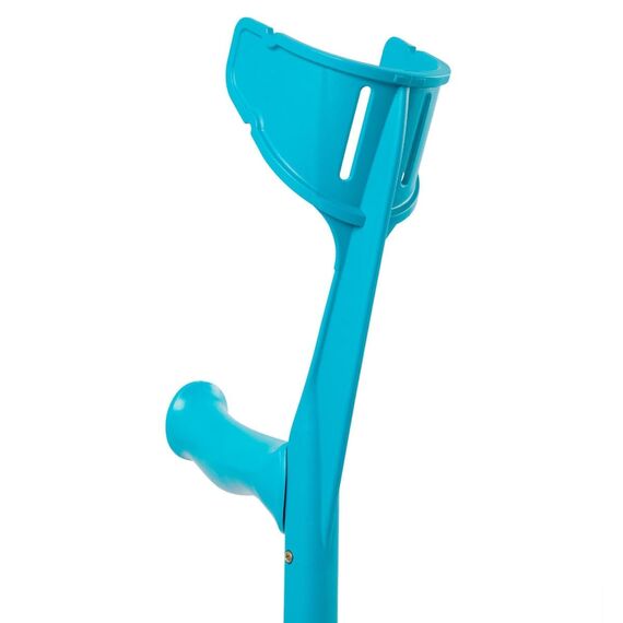 pulox - Magic-Soft - forearm crutch with soft-grip - max. 130 kg - single (1 pc.) - turquoise