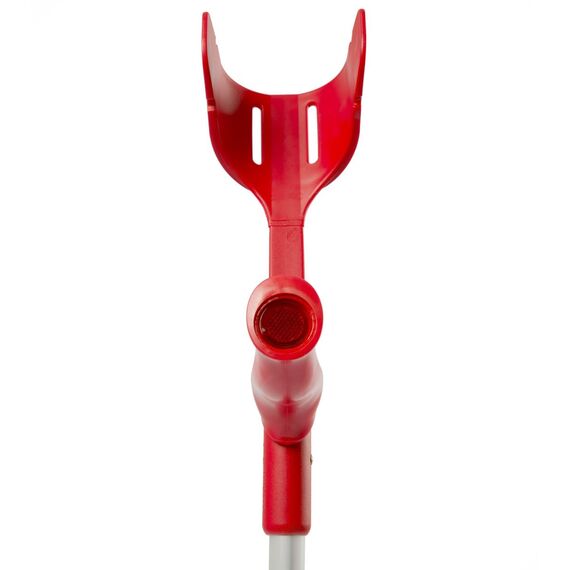 pulox - Magic-Soft - forearm crutch with soft-grip - max. 130 kg - pair (2 pcs) - Rot