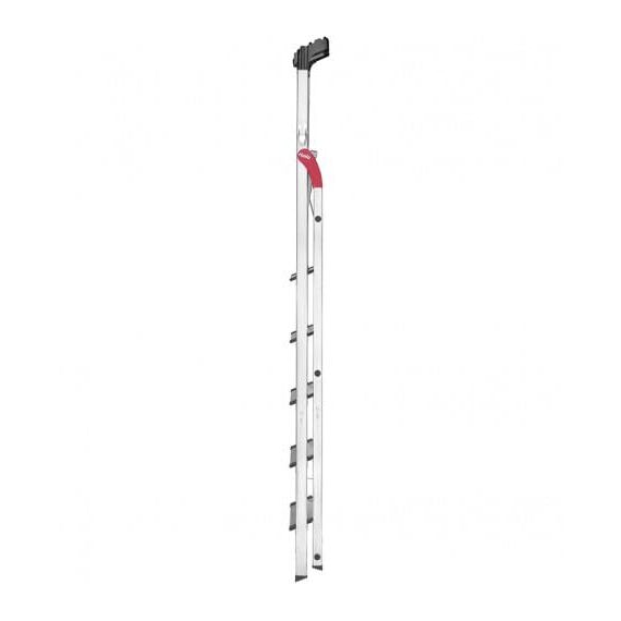 Hailo Haushaltsleiter ProfiStep XXL Alu, grau, 5_8816-001