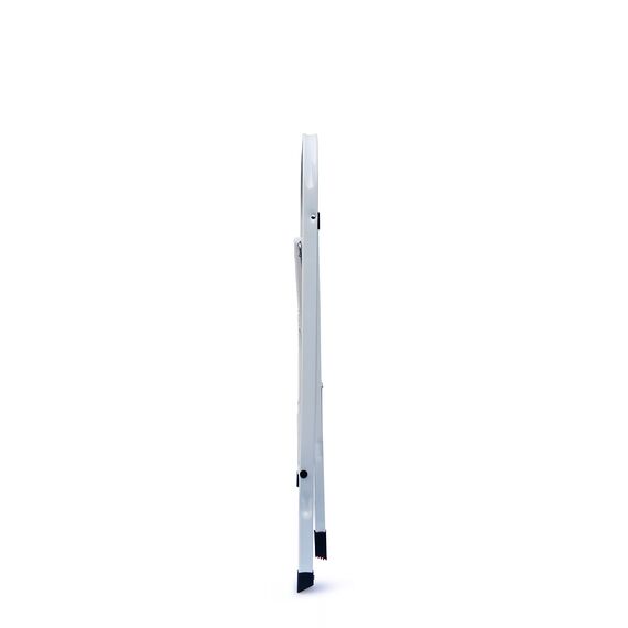 Drabest 2 Stufen Tritthocker Stahl Leiter Klappbar Rutschfester Tragehocker Sicherheit Trittleiter